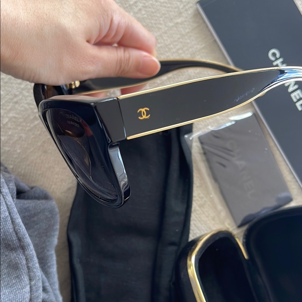 Chanel Brown sunglasses brand new with box